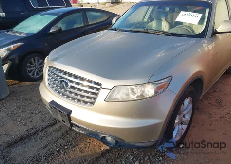 2005 Infiniti Fx35 from USA, damaged, VIN JNRAS08W95X213759